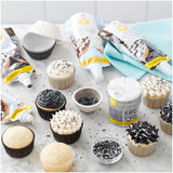 Wilton Black Icing Pouch with Tips, 8 oz.