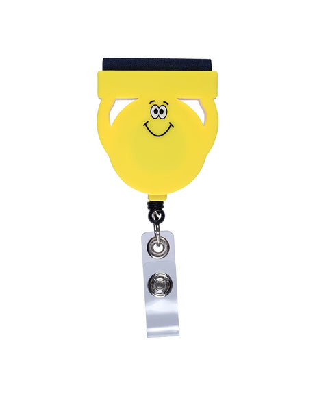 Badge Reel Holder with Screen Cleaner