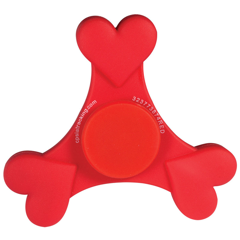 Heart Shape Promospinner® Fidget Spinner Sensory Toy