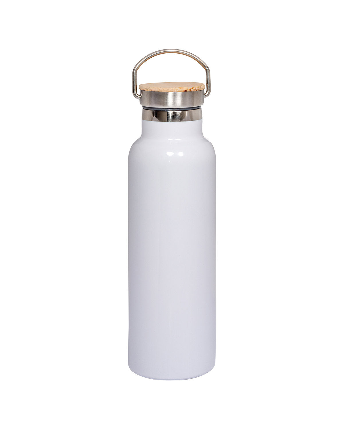 20oz Vacuum Bottle With Bamboo Lid