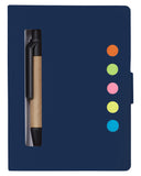 Eco Stowaway Sticky Jotter With Pen