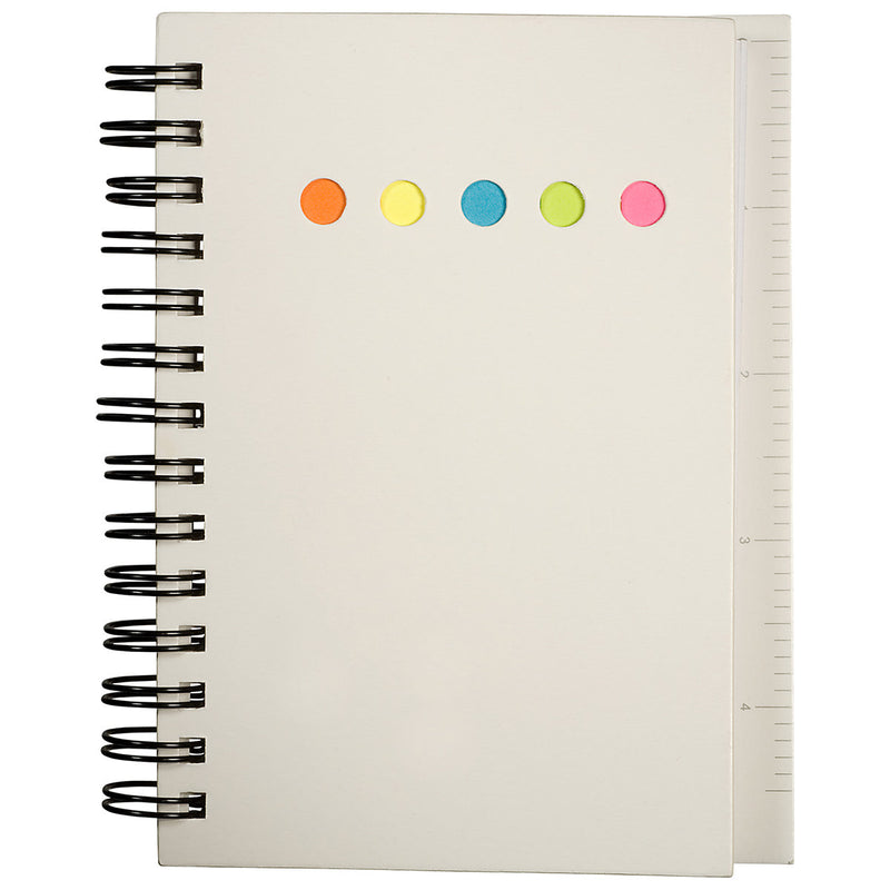 Eco Mini-Sticky Book™ With Ruler