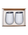 Duo Vacuum Stemless Wine Tumbler Gift Set