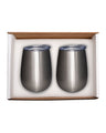 Duo Vacuum Stemless Wine Tumbler Gift Set