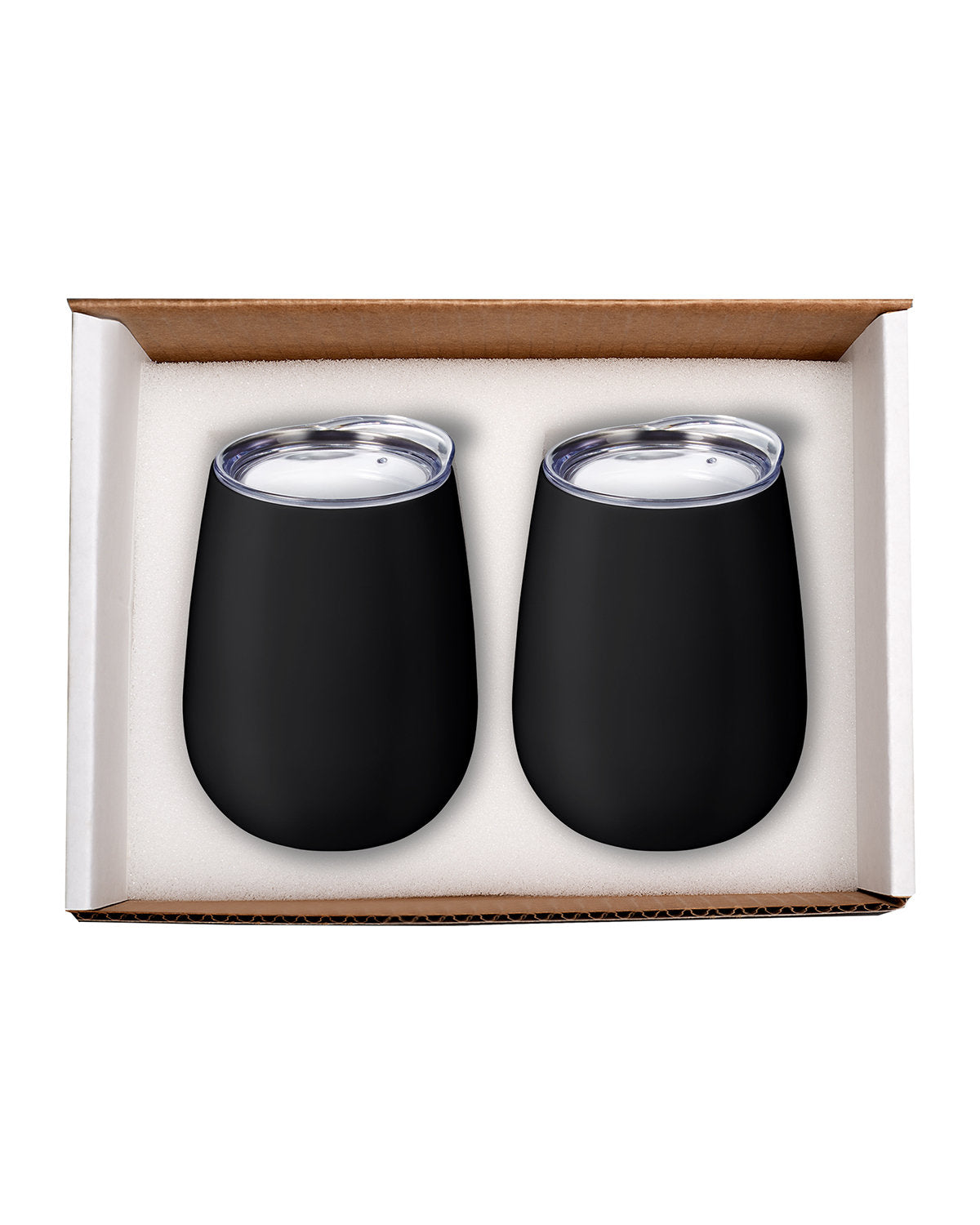 Duo Vacuum Stemless Wine Tumbler Gift Set