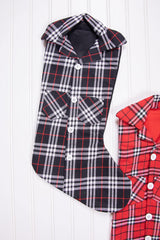 20” Plaid Lumberjack Shirt Stocking