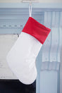 White Stocking with Red Trim