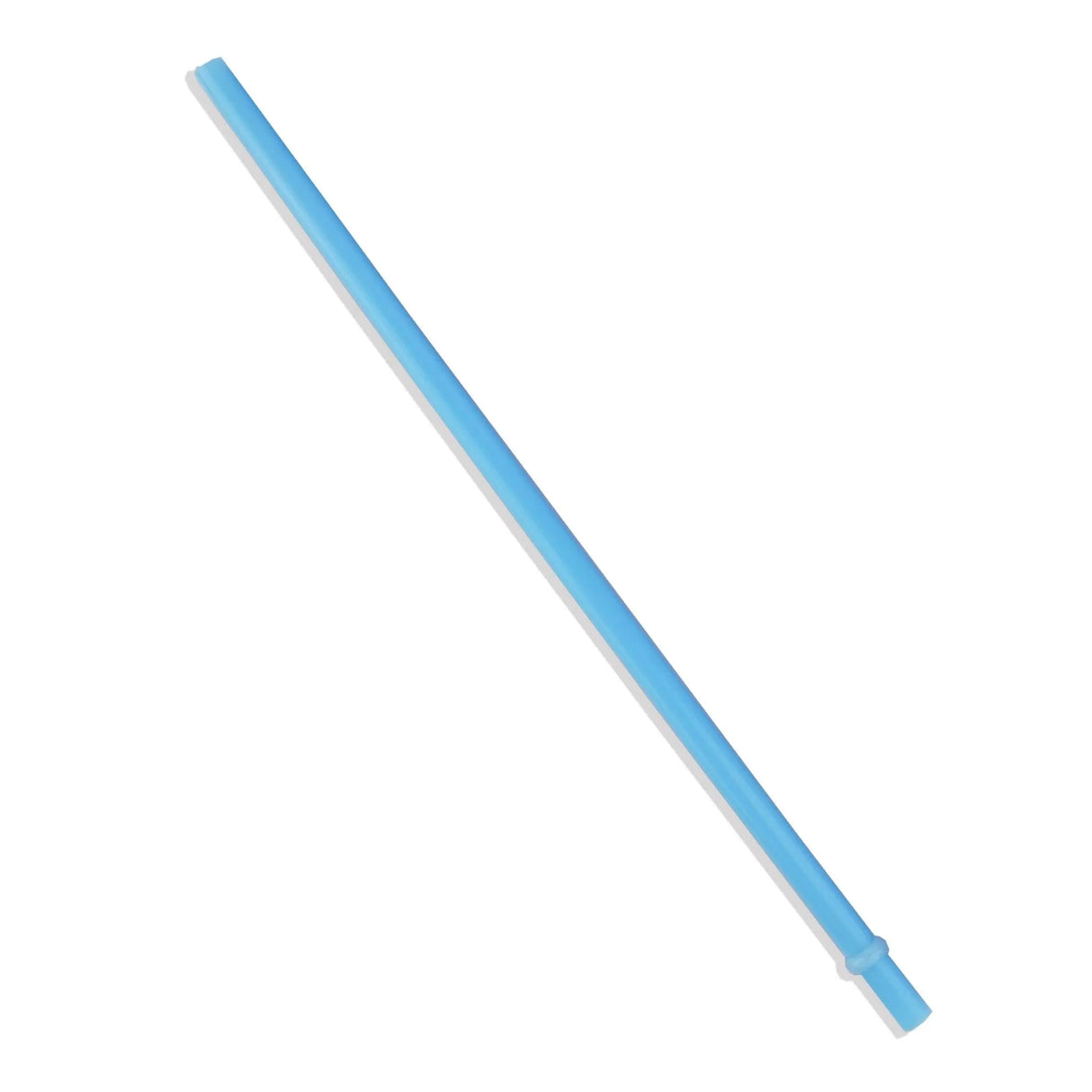 Plastic Straw Reusable Opaque - Light Blue 7.25"