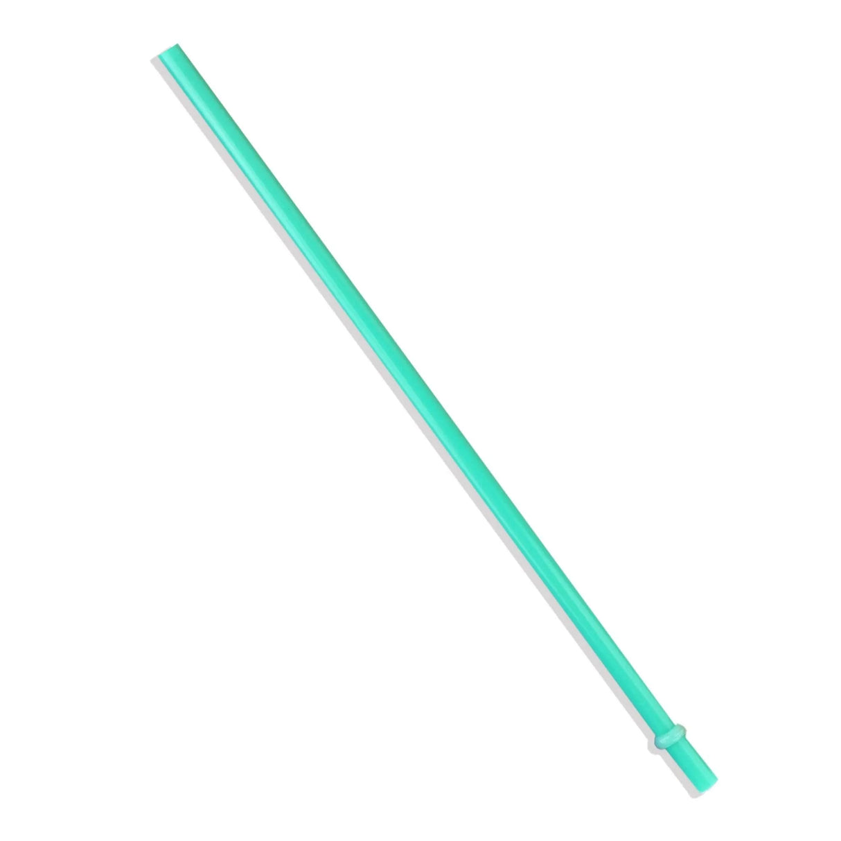 Plastic Straw Reusable Opaque - Mint Green 7.25"