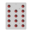 Plastic Bendable Chocolate Mold, Pomegranate