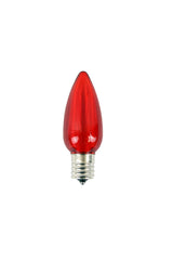 C9 Wonderful LED SMD Bulb (25 bulbs/bag) - Smooth, Red