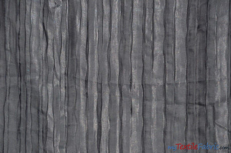 Italian Crush Satin Polyester Fabric - Solid Multiple Colors, 108" Width (1 Yard)