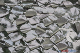 Petal Taffeta Polyester Fabric - Round Petal Texture, 57" Width, Multiple Colors (1 Yard)