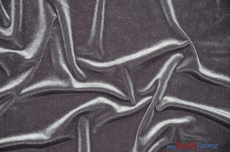 Stretch Velvet Spandex Fabric - Solid, 58" Width (1 Yard)