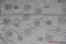 Donatello Organza Embroidery Fabric - Embroidered Floral Sheer, 54" Width, Multiple Colors (1 Yard)