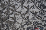 Pinwheel Button Taffeta Polyester Fabric - Pinwheel Button Texture, 48" Wide, Multiple Colors (1 Yard)