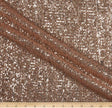 Pleated Glitz Polyester Sequins Fabric - Pleated Mesh, Multiple Colors, 56" Width (1 Yard)