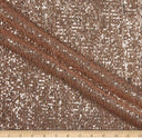 Pleated Glitz Polyester Sequins Fabric - Pleated Mesh, Multiple Colors, 56" Width (1 Yard)