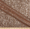 Pleated Glitz Polyester Sequins Fabric - Pleated Mesh, Multiple Colors, 56" Width (1 Yard)