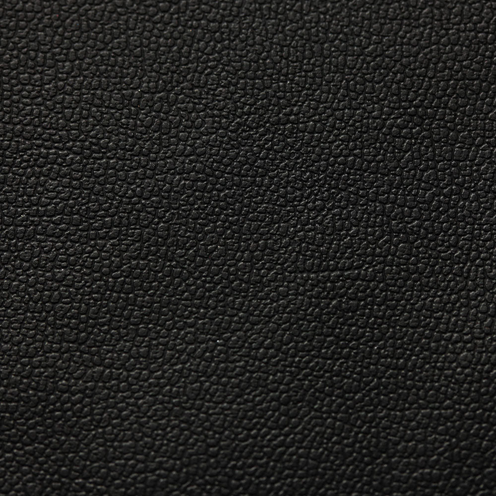Pleather PU Coated Tricot Fabric - Black, 58" Width (1 Yard)