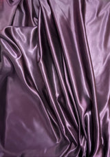 Plum Bridal Satin Polyester Fabric - Plum, 58"-60" Width (1 Yard)