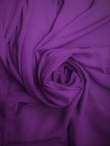 Plum Polyester Chiffon Fabric - Plum, 59"-60" Width (1 Yard)