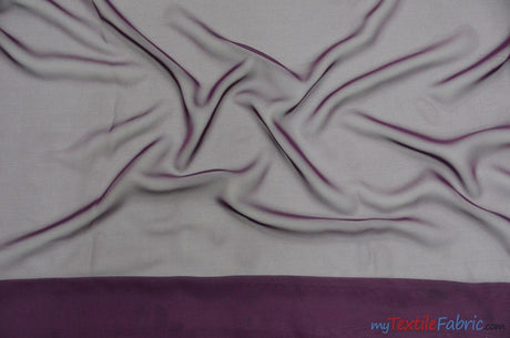 Polyester Chiffon Fabric - Super Soft, Flowy, Sheer, 58/60" Width, 100% Polyester (By The Continuous Yards & Bolts)