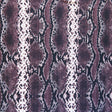 Swim Knit Plum Vertical Python 19" Remnant