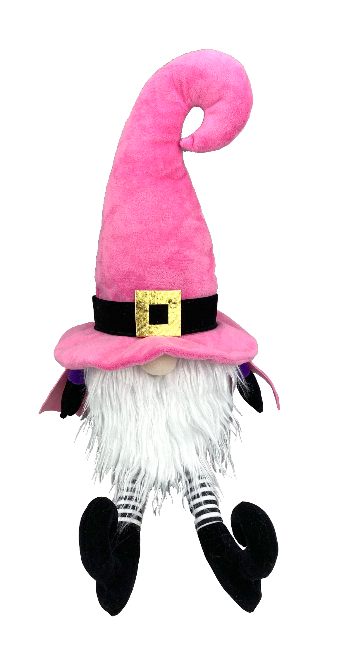 22” Plush Witch Gnome - Pink