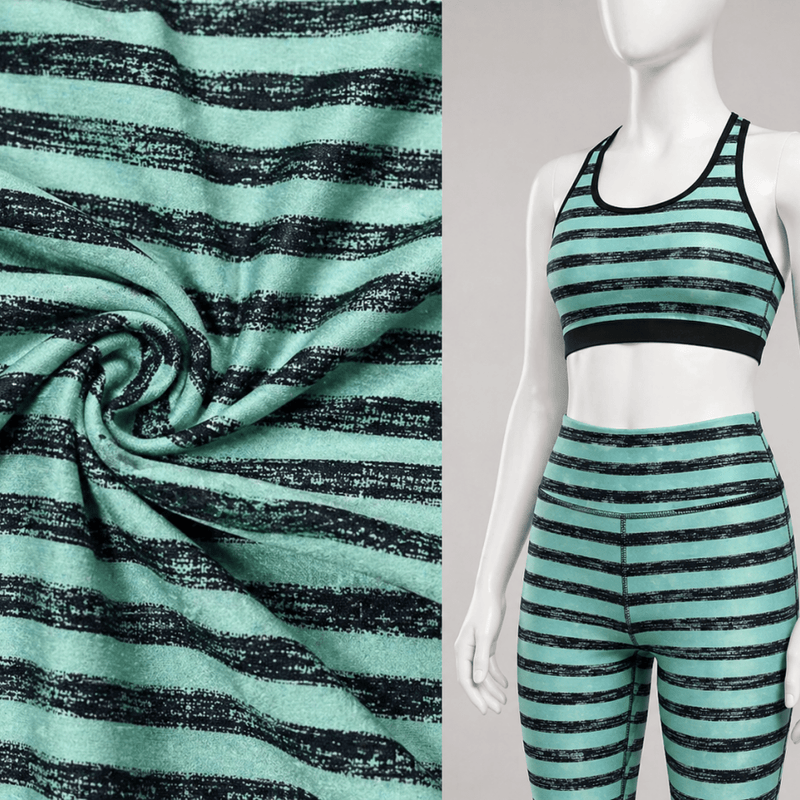 Nylon Spandex Tricot Printed Fabric