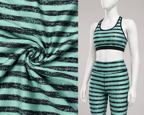 Nylon Spandex Tricot Printed Fabric