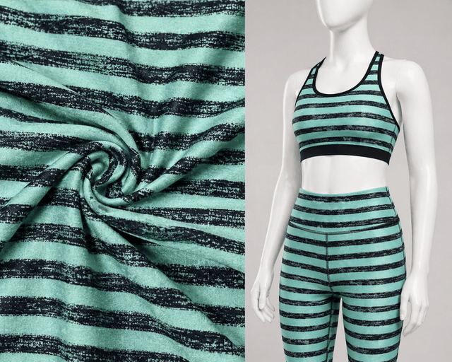Nylon Spandex Tricot Printed Fabric