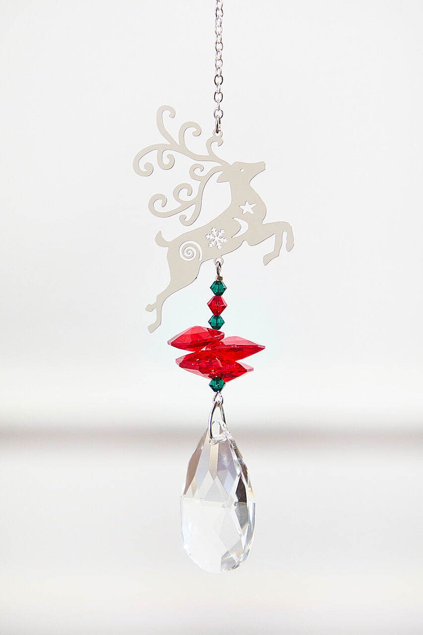 4.5” Reindeer Suncatcher