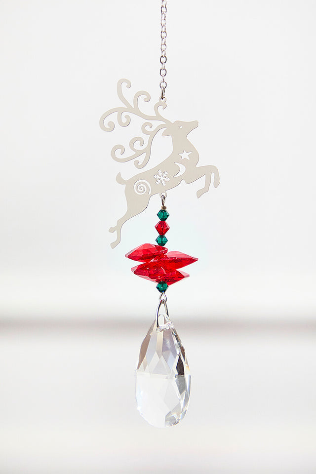 4.5” Reindeer Suncatcher