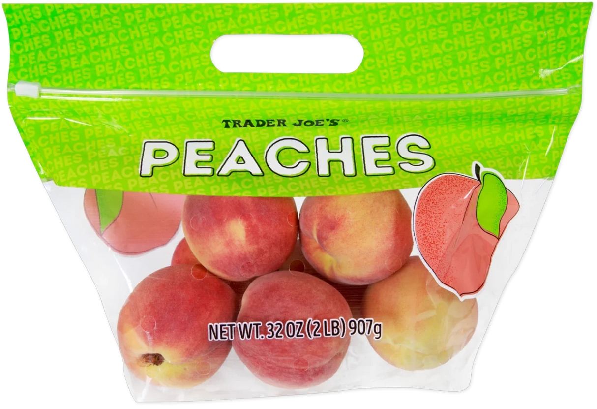 Fresh Yellow Peaches Sweet Juicy Stone Fruit