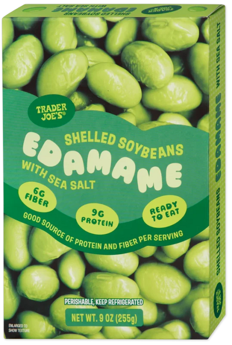 Shelled Edamame with Sea Salt Ready-to-Eat Snack - 9 Oz