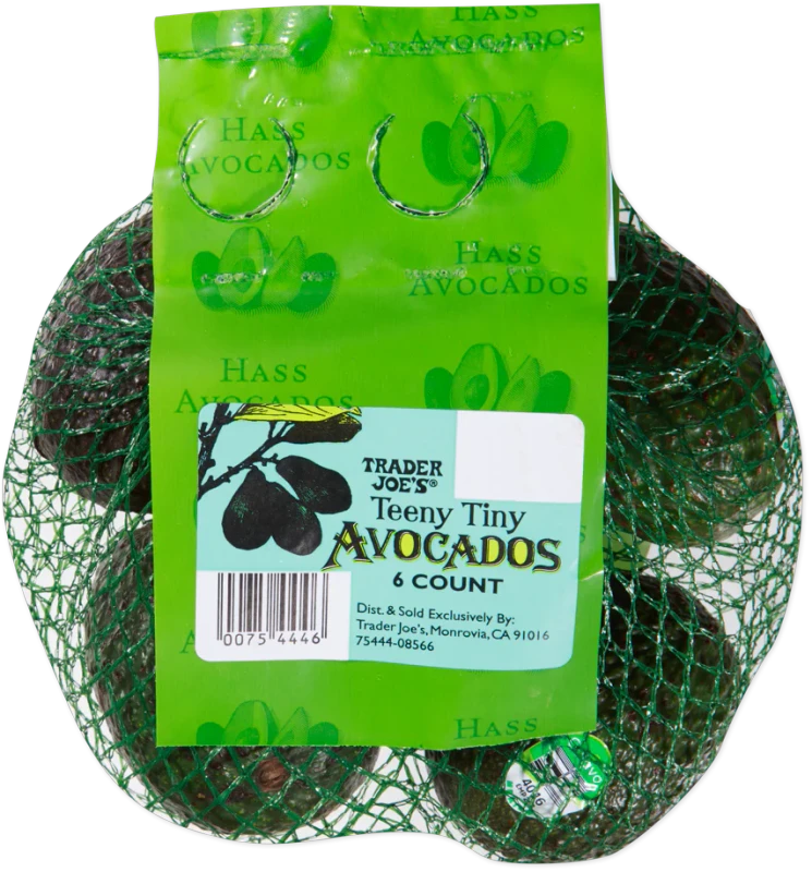 Teeny Tiny Avocados 6 Count Single-Serve Hass