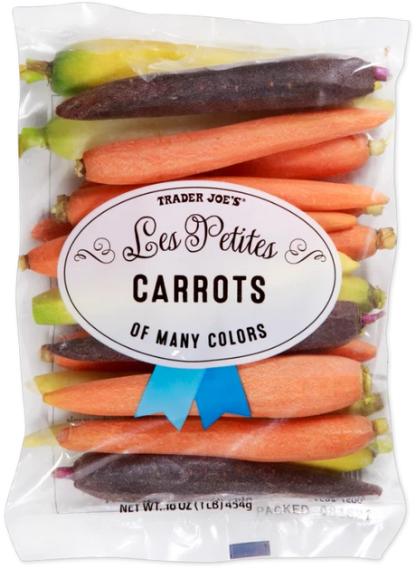 Les Petites Carrots Colorful Peeled & Trimmed Carrots - 16 Oz