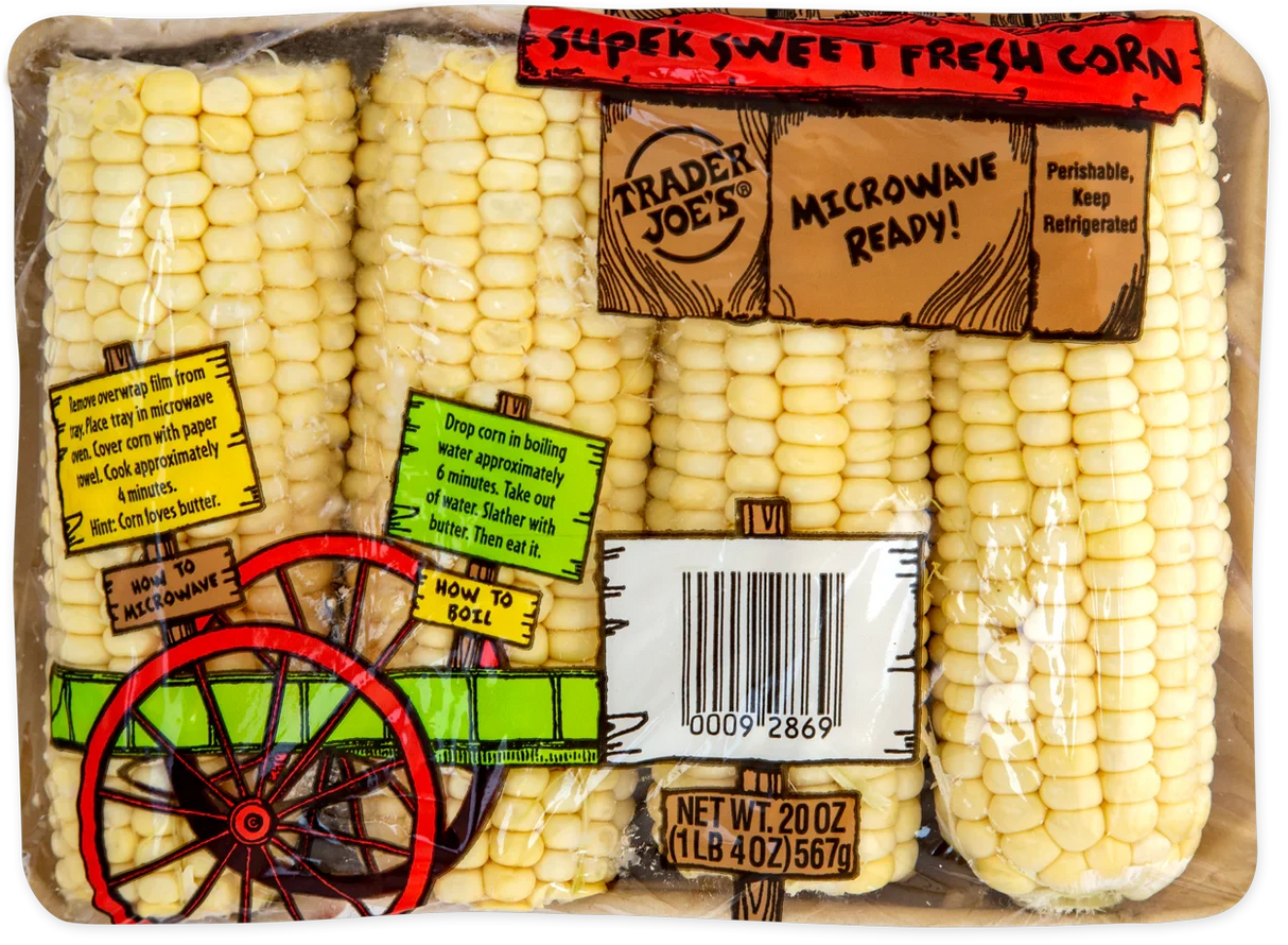 Fresh Sweet Corn Super Sweet Summer Corn for Cooking or Snacking - 20 Oz