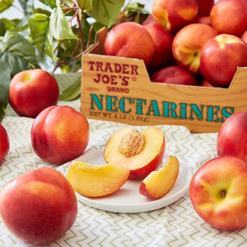 Nectarines 4 lb Box Juicy Sweet California Stone Fruit