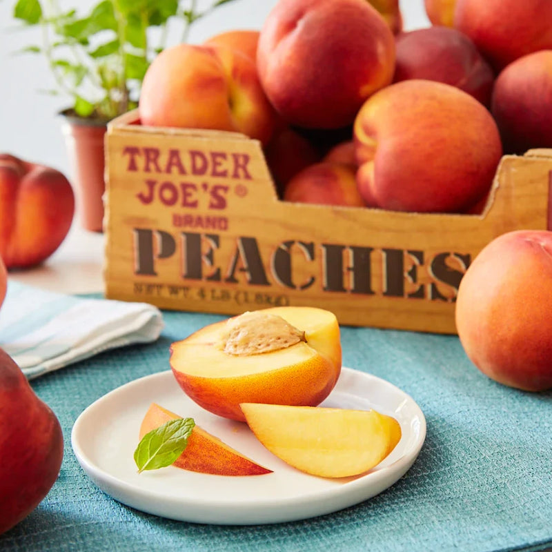 Peaches 4 lb Box Juicy Sweet California Stone Fruit