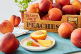Peaches 4 lb Box Juicy Sweet California Stone Fruit