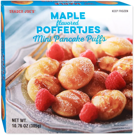 Maple Poffertjes Mini Dutch Pancakes Sweet Breakfast Snack 10.76 Oz