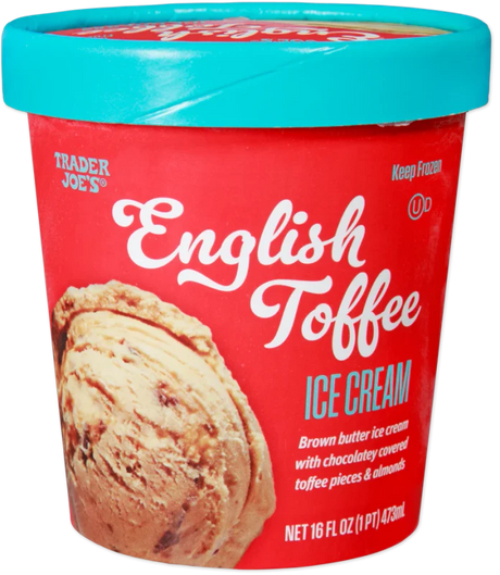 Strawberry Ice Cream Creamy Fruit Rich Frozen Dessert 1 Pint