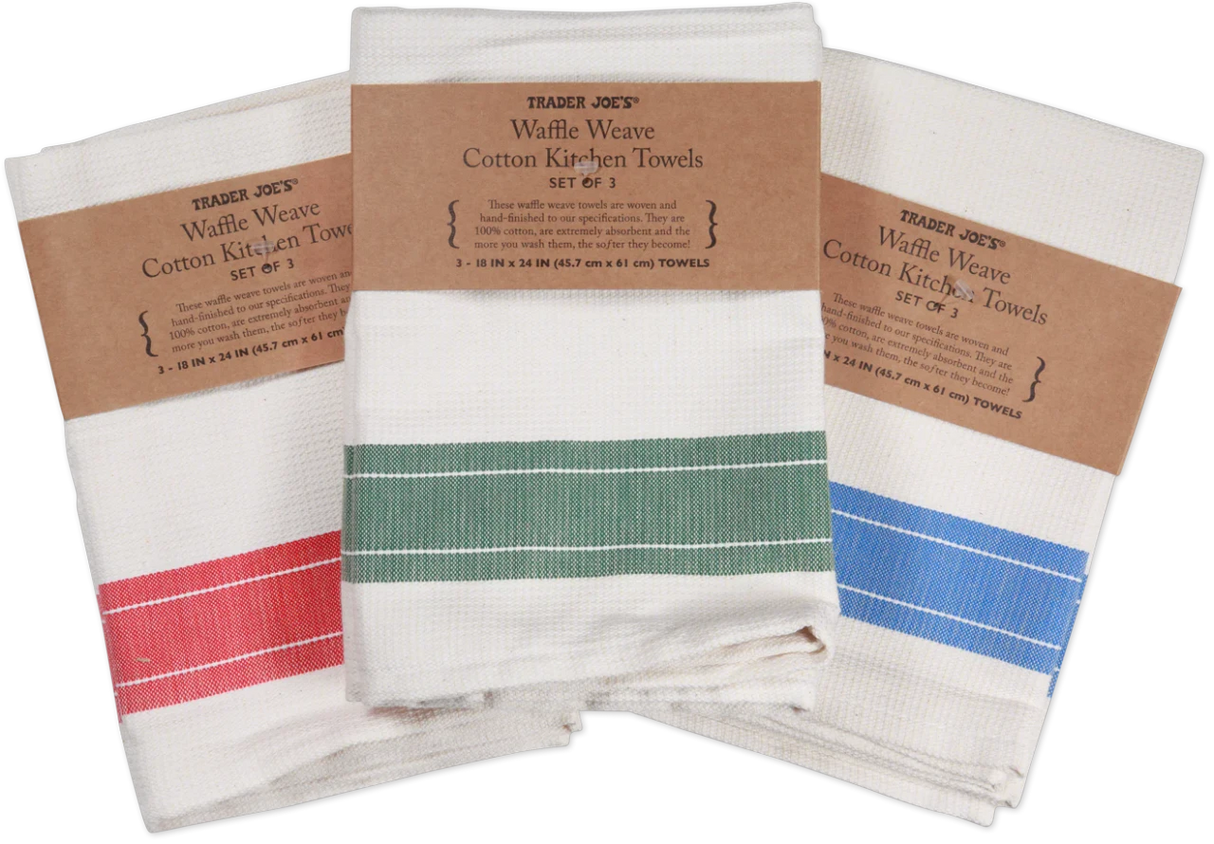 Cotton Kitchen Towel Waffle Weave 1 Piece Durable Soft