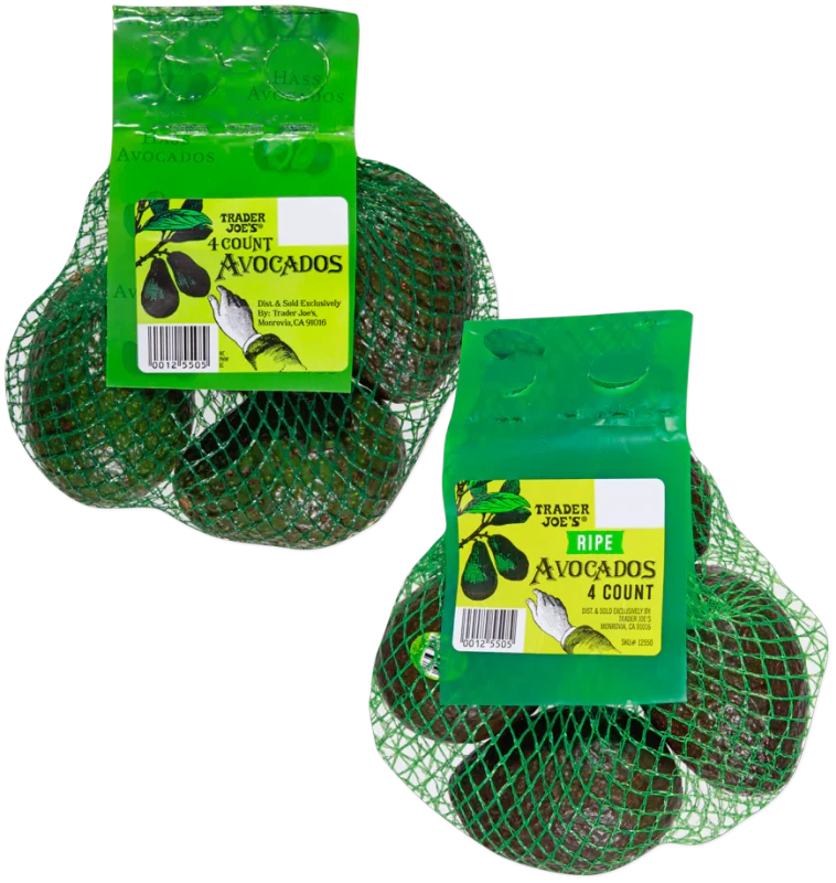 Avocados 4 Count Smooth Buttery Fruit for Recipes