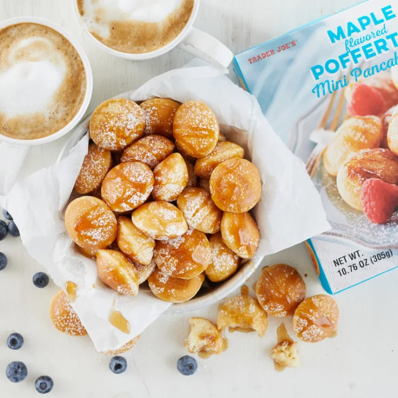 Maple Poffertjes Mini Dutch Pancakes Sweet Breakfast Snack 10.76 Oz