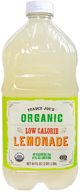 Organic Low Calorie Lemonade – Light Citrus Refreshment 64 Fl Oz