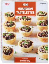 Mini Mushroom Tartelettes Cheesy Savory Pastry Appetizer 9 Oz