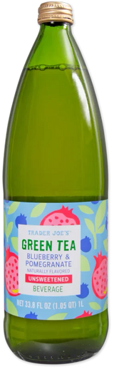 Green Tea Blueberry & Pomegranate Unsweetened Beverage 33.8 Fl Oz